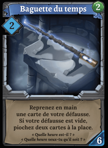 Boîte du jeu : Clank ! Goodie : Baguette du Temps