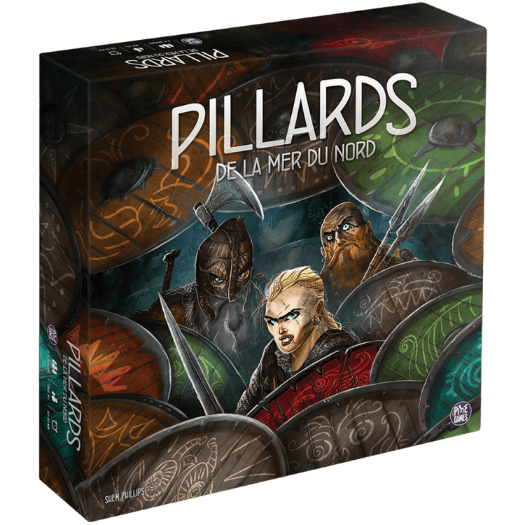 Boîte du jeu : Pillards de le Mer du Nord : Édition 2024