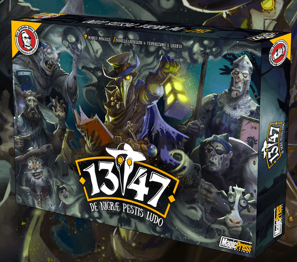 Boîte du jeu : 1347 - The Black Plague Boardgame