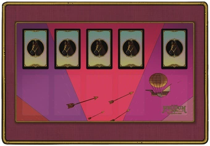 Boîte du jeu : Feudum - Extension "The Queen's Army" - Extension "Tapis de jeu en néoprène"