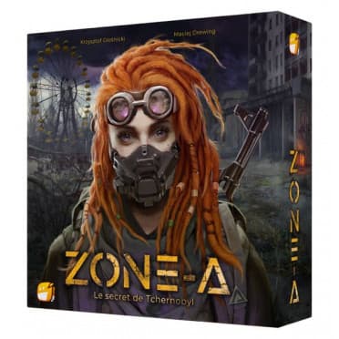 Boîte du jeu : Zone-A : Le Secret de Tchernobyl