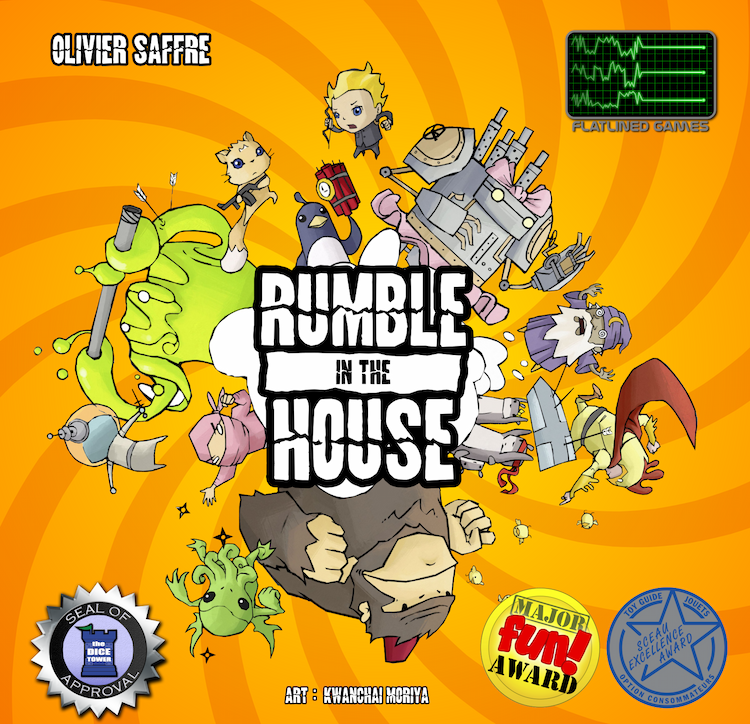 Boîte du jeu : Rumble in the House