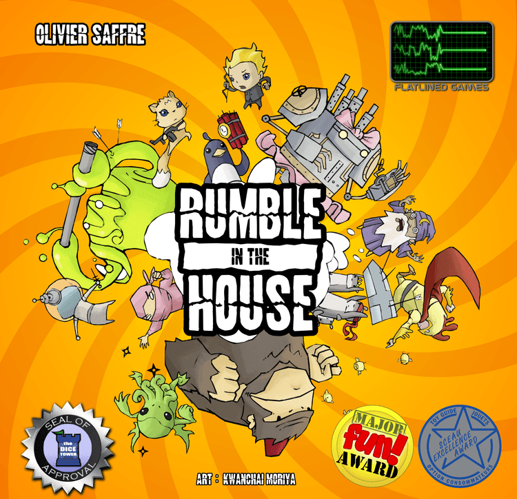 Boîte du jeu : Rumble in the House