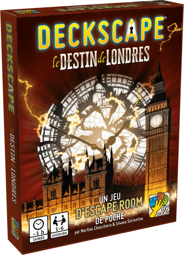 Boîte du jeu : DECKSCAPE Le destin de Londres