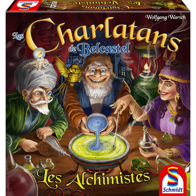Boîte du jeu : Les Charlatans de Belcastel - Extension "Les Alchimistes"