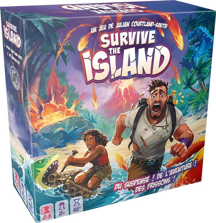 Boîte du jeu : Survive the Island