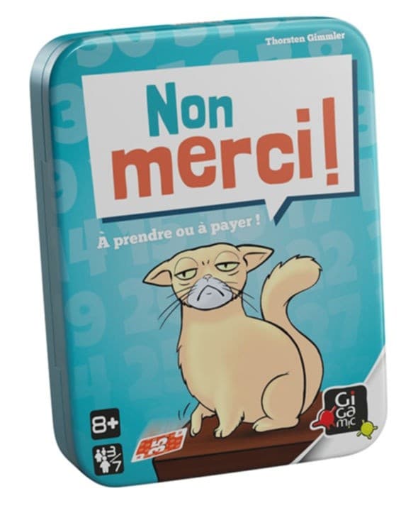 Boîte du jeu : Non Merci
