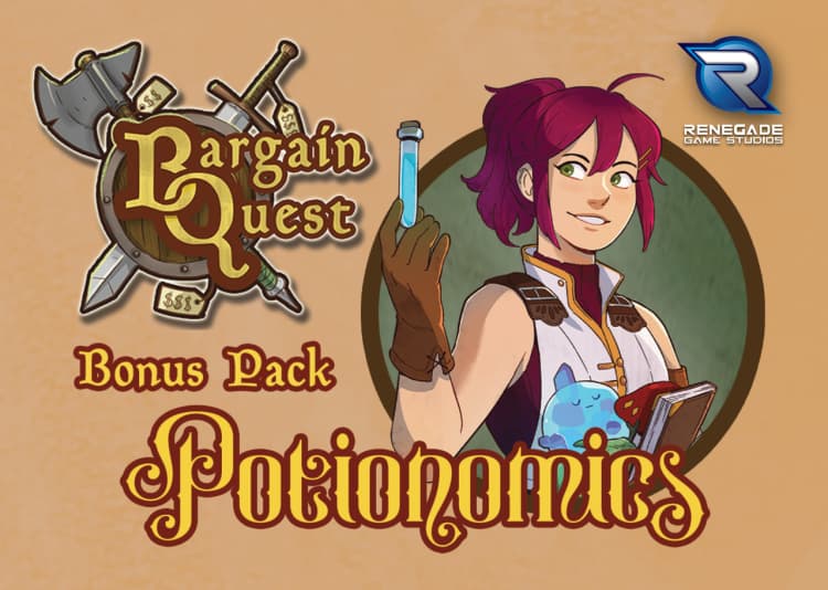 Boîte du jeu : Bargain Quest Potionomics Bonus Pack