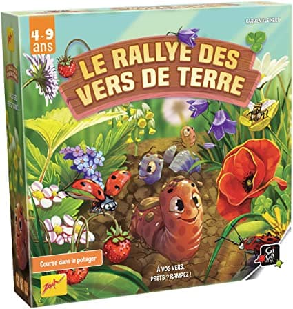 Boîte du jeu : Le rallye des vers de terre