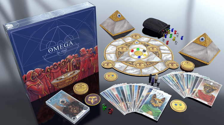 Boîte du jeu : OMEGA : the ritual