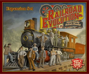 Boîte du jeu : Railroad Revolution - Extension Railroad Evolution (VO)