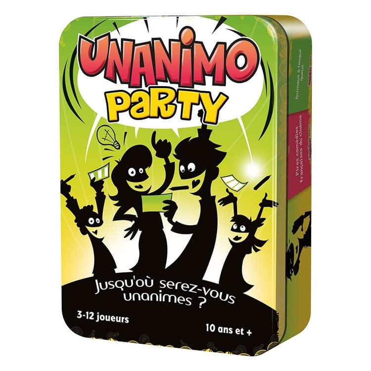 Boîte du jeu : Unanimo Party